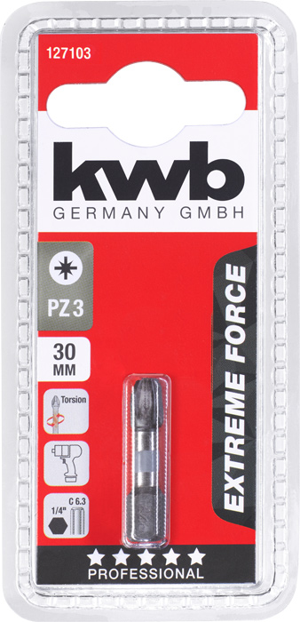  KWB 49127103 bit 30 mm PZ 3 Impact SB (KWB 49127103)