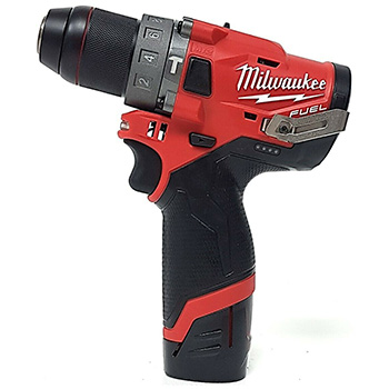 Milwaukee aku set - vibraciona bušilica-odvijač 12V + aku alat za pop nitne 12V + punjač + 2 baterije + kofer M12 FPP2S-422X SET (MIL 4933471682)