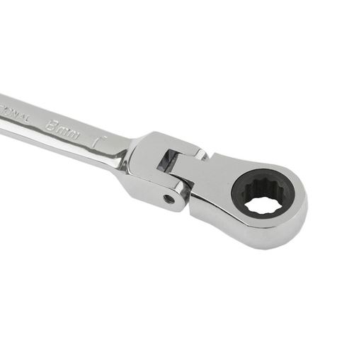 Kombinovani ključ sa zglobnom račnom 8mm , CrV čelik MTX 148609 (MTX 148609)