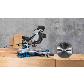 Scheppach potezno nagibna testera 216mm HM216 2000W + 2 lista testere (SCH 38640)