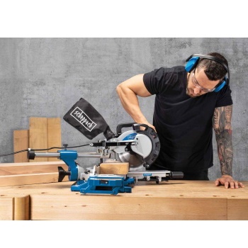 Scheppach potezno nagibna testera 216mm HM216 2000W + 2 lista testere (SCH 38640)