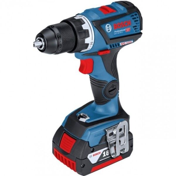 Bosch GSR 18V-60 C akumulatorska bušilica-odvrtač, 2x5.0Ah, u L-Boxx (06019G1100)
