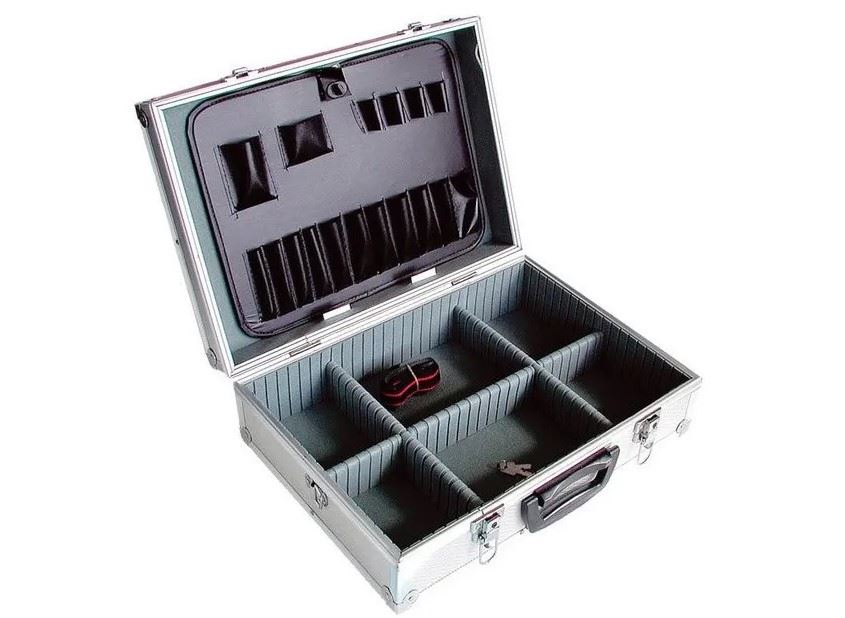 خفف أبدا عاطفي  Extol Craft 1034077 aluminijumski kofer za alat, 460x330x150mm