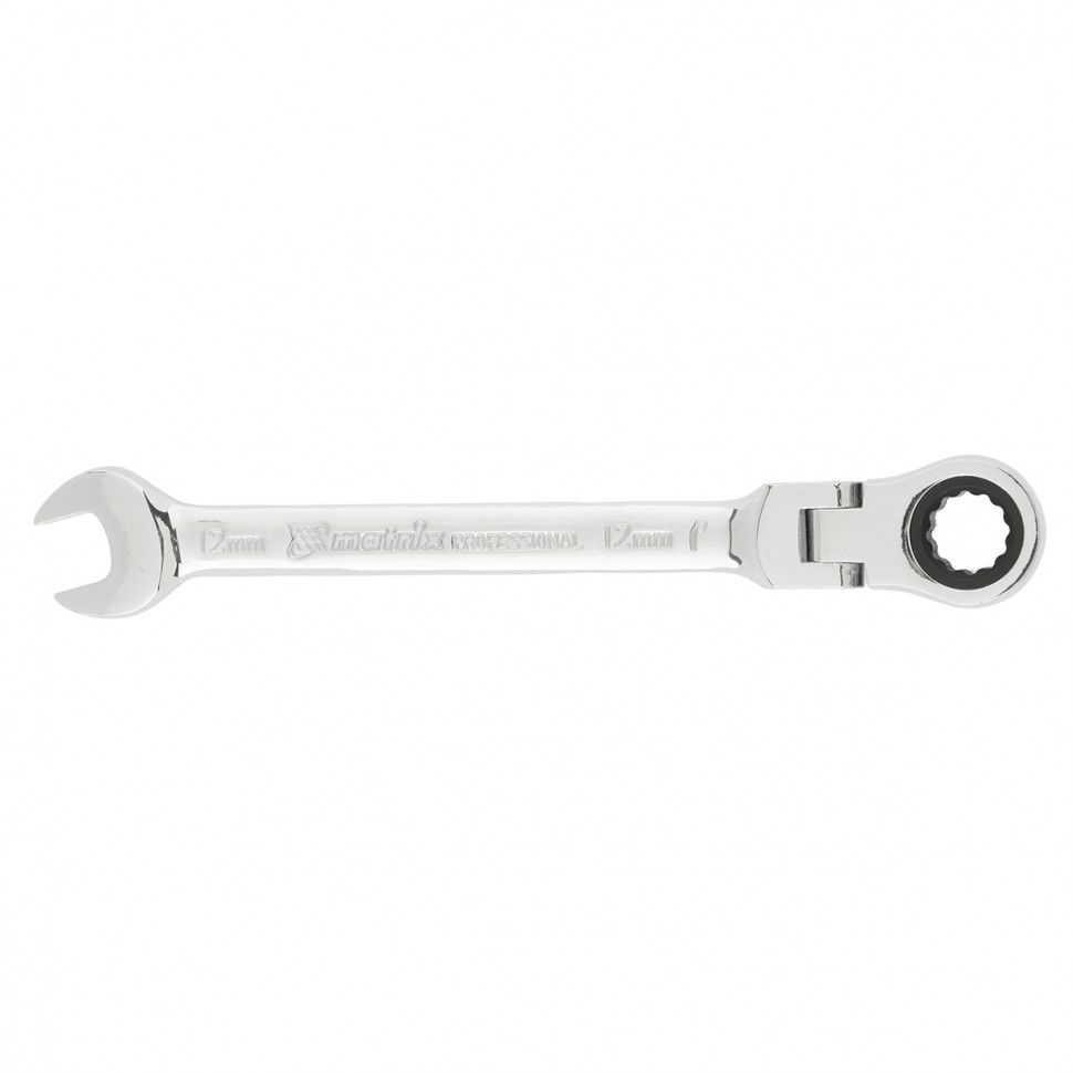 Kombinovani ključ sa zglobnom račnom 12mm , CrV čelik MTX 148649 (MTX 148649)