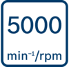 Bosch GTB 650 Broj obrtaja bez opterećenja 5000 o/min 
