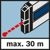 Bosch GIM 60 L Merno područje lasera maks. 30 m Merno područje maksimalno 30 m