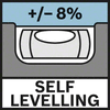 Bosch GRL 300 HVG Self Levelling 8% Samostalno nivelisanje ± 8%
