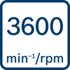Bosch GSC 12V-13 Broj obrtaja bez opterećenja 3600 o/min 