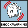 Bosch GRL 300 HV Shock Warning Funkcija upozoravanja pri šoku