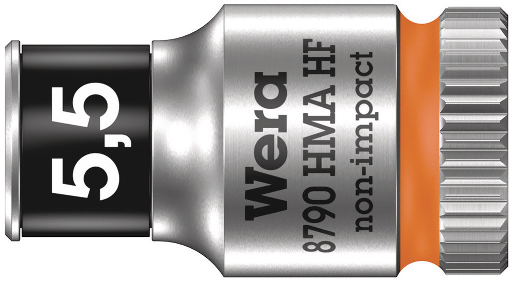 Wera 8790 A VDE Zyklop Socket, Insulated, With 1/4″ Drive, 8