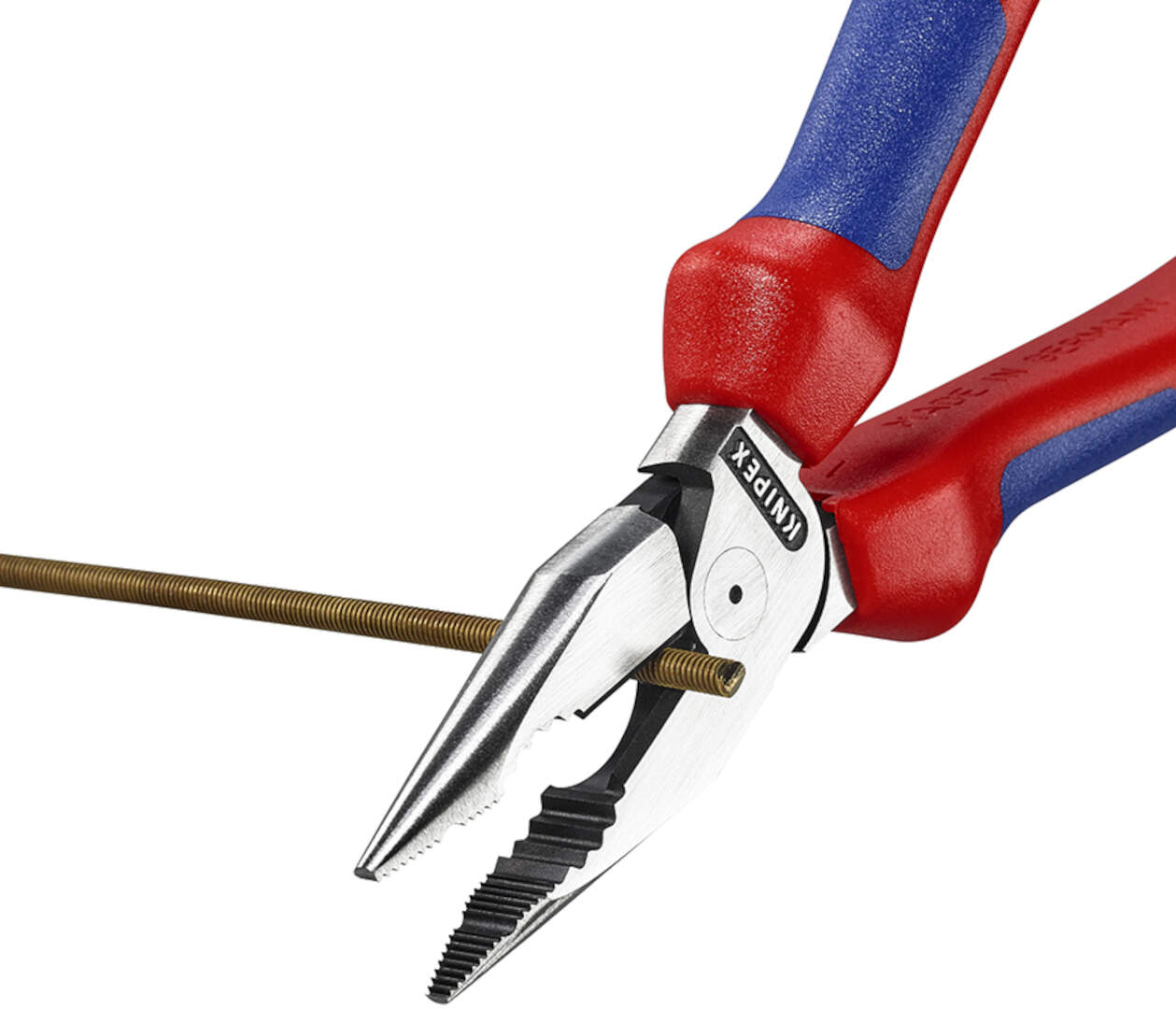 Pinza Universale KNIPEX 185mm Con Testa A Punta - Taglienti Per Filo, Bonderizzata Nera - Foto 4